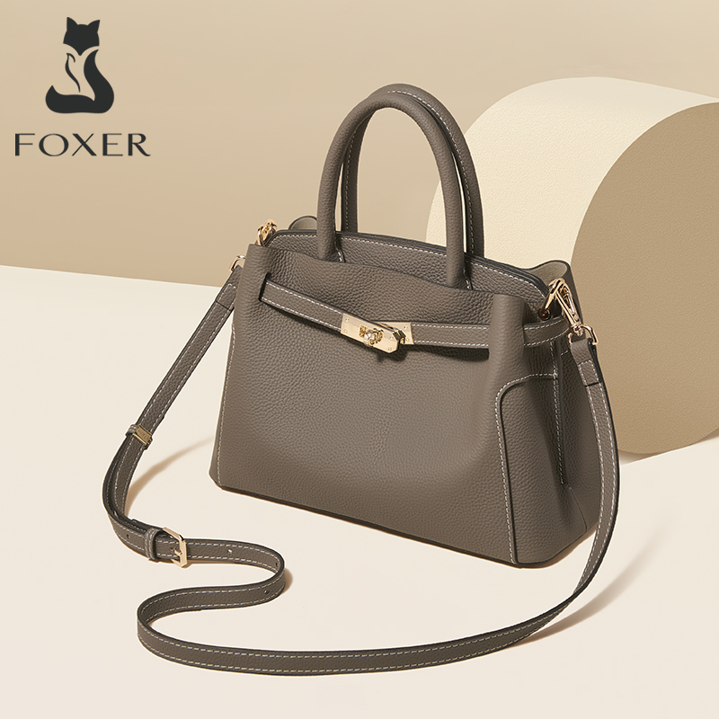 Luxury Bags In Sale - FOXER Echt Leer Dames Handtas Luxe
