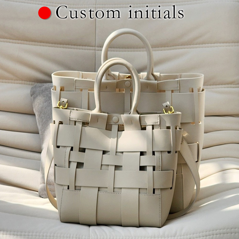 Luxury Bags Supplier - Aangepaste initialen lederen tassen voor vrouwen