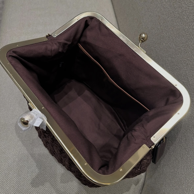 Handgeweven Kisslock Frame Sch - Luxury Bags Supplier recensie en prijs