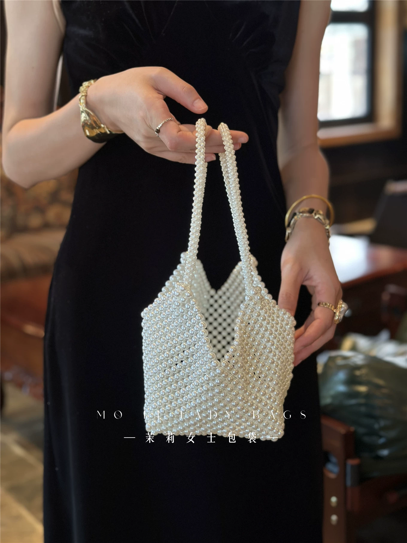 Mode Parel Kralen Geweven Dame - Luxury Bags For Summer recensie en prijs