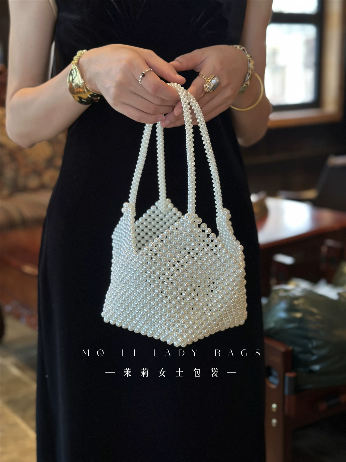 Mode Parel Kralen Geweven Dame - Luxury Bags For Summer recensie en prijs
