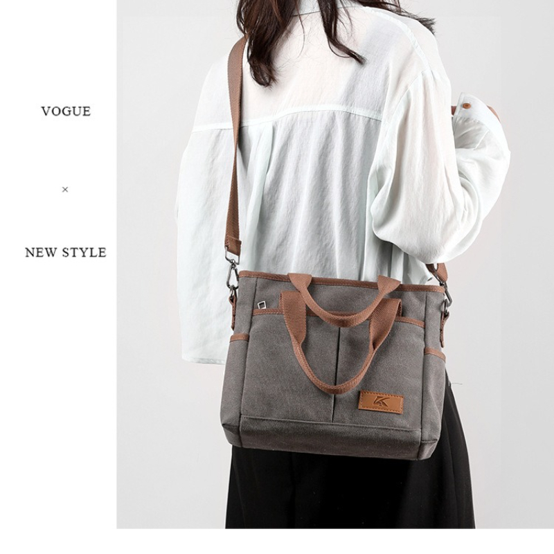 Nieuwe Casual Canvas Tas Grote - Luxury Bags Korea recensie en prijs