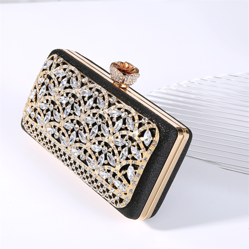 Luxe diamanten metalen frame a - Luxury Bags In Dubai recensie en prijs