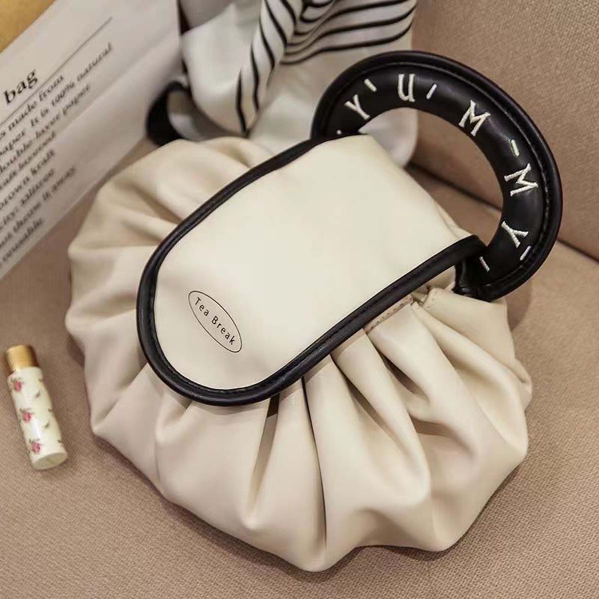 Make-uptasje met hoog uiterlij - Luxury Bags Levels recensie en prijs