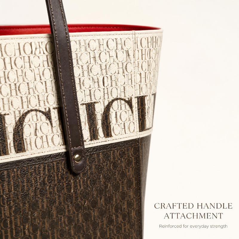 CHHC Dames Gesplitste Monogram - Tote Bag Leather Monogram recensie en prijs