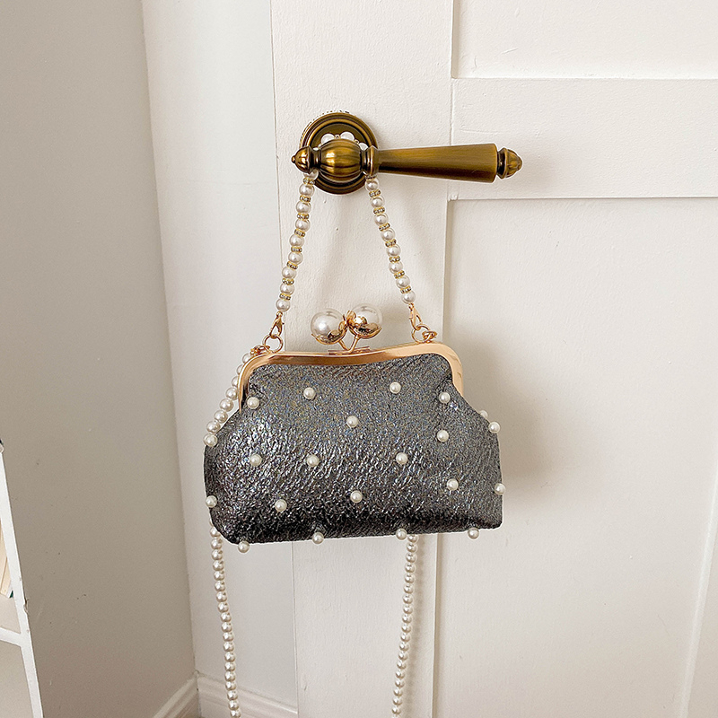Glitter Pearl Decor Kiss Lock  - Luxury Bags That Are Affordable recensie en prijs