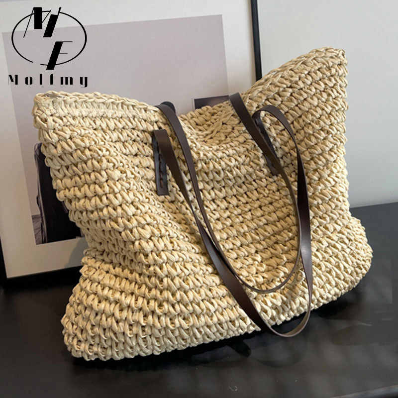 Strooien geweven draagtassen,  - Luxury Bags For Summer recensie en prijs