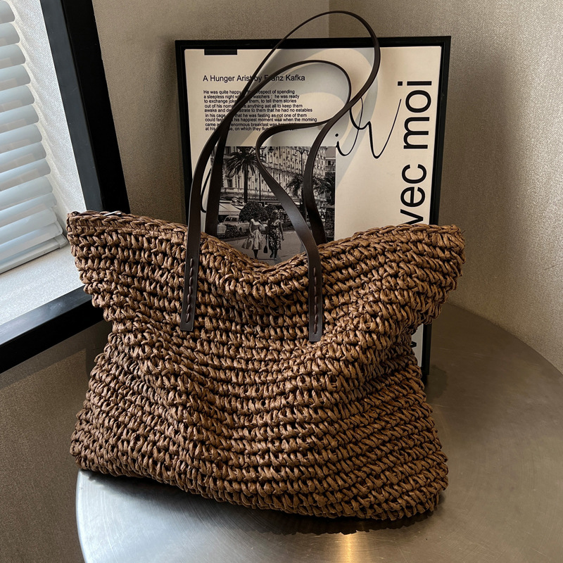 Strooien geweven draagtassen,  - Luxury Bags For Summer recensie en prijs