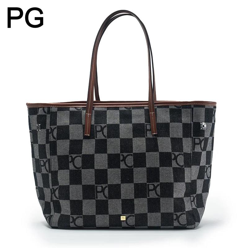 PG Checkerboard Monogram Tote  - Tote Bag Leather Monogram recensie en prijs
