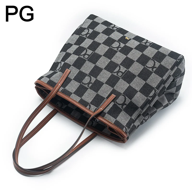PG Checkerboard Monogram Tote  - Tote Bag Leather Monogram recensie en prijs