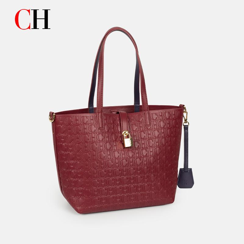 CH Geëmbosseerde Monogram Tote - Tote Bag Leather Monogram recensie en prijs