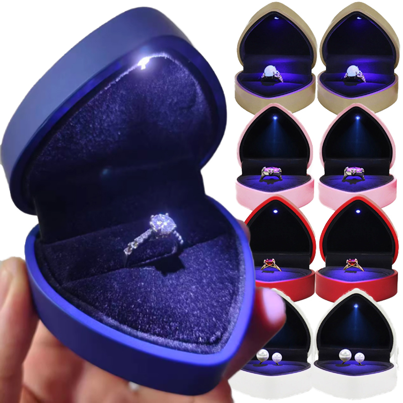 Creatieve LED-sieradenringdoos - Luxury Bags List recensie en prijs