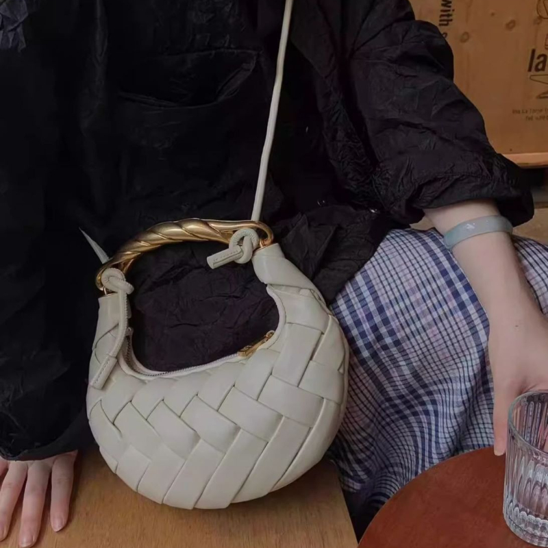 Draagbare geweven tas Dames ni - Luxury Bags Levels recensie en prijs