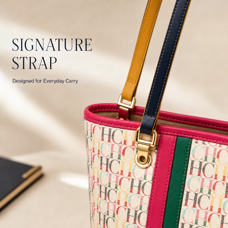 CHHC Dames Kleurrijke Monogram - Tote Bag Leather Monogram recensie en prijs