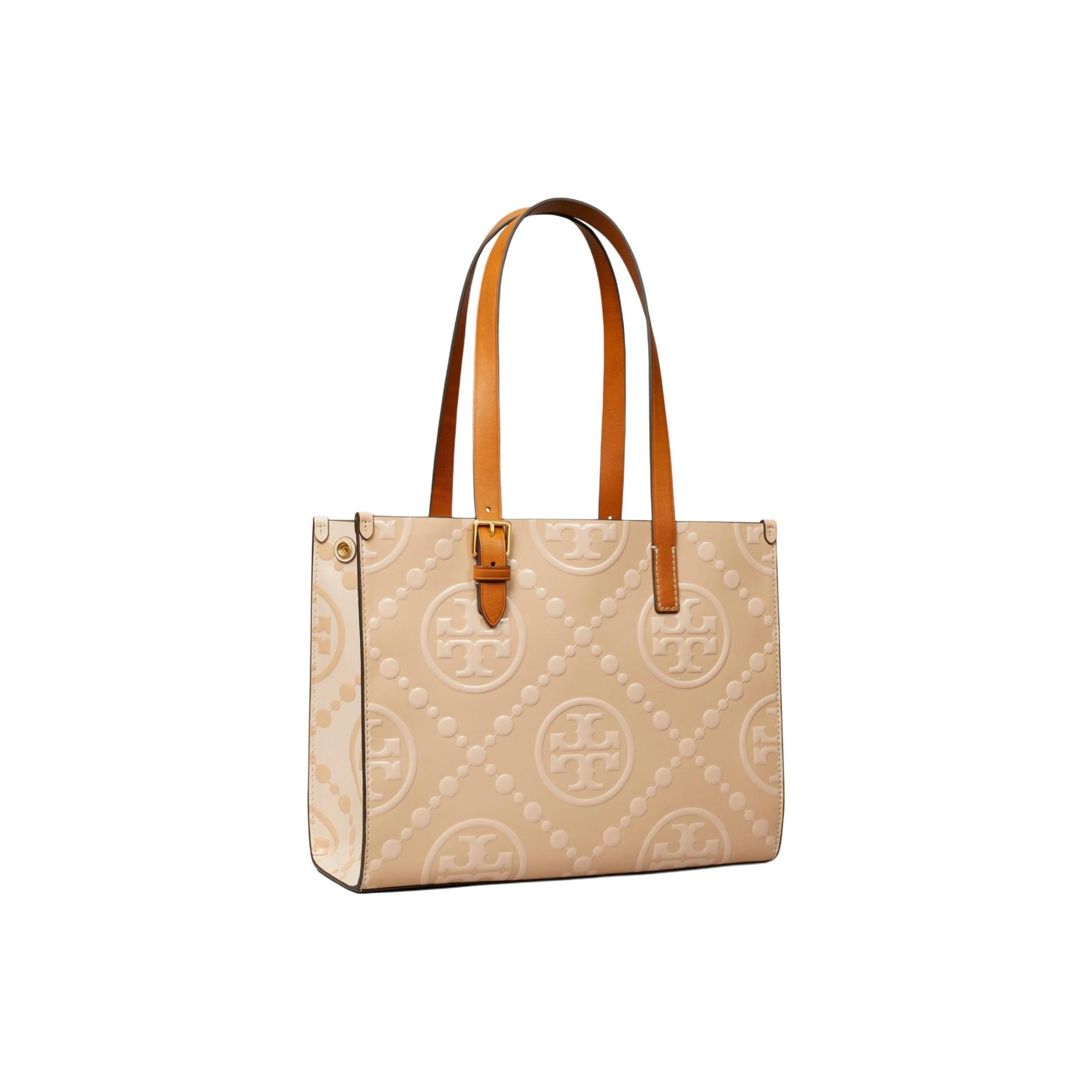 TORY BURCH Tory Burch T Monogr - Tote Bag Leather Monogram recensie en prijs