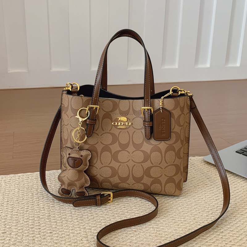 Elegante monogram-totebag in k - Tote Bag Leather Monogram recensie en prijs