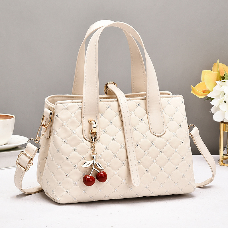 Nieuwe dames schoudertas, tote - Tote Bag Leather Monogram recensie en prijs