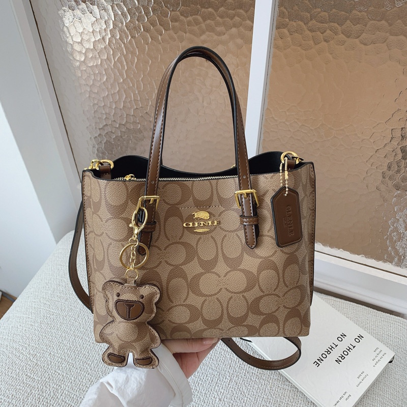 Elegante monogram-totebag in k - Tote Bag Leather Monogram recensie en prijs